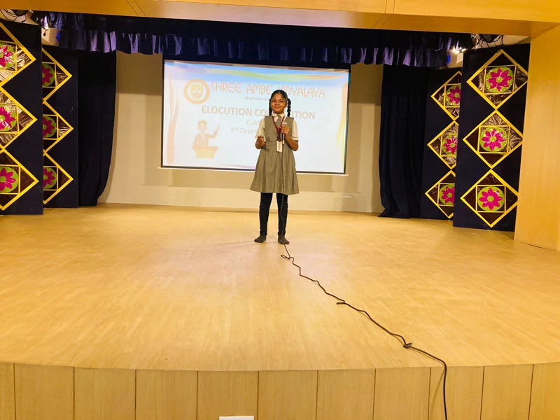Ambe Group of Schools | Elocution Competition