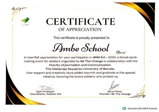 Ambe Group of Schools | Be the Change